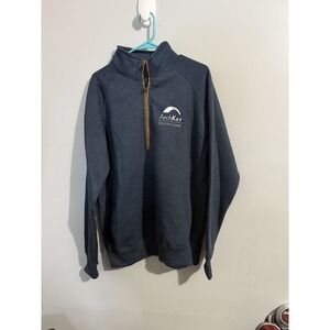 Artisans ArchKey Solutions Van Meter NWT‎ Men's Size L Navy Blue Quarter Zip
